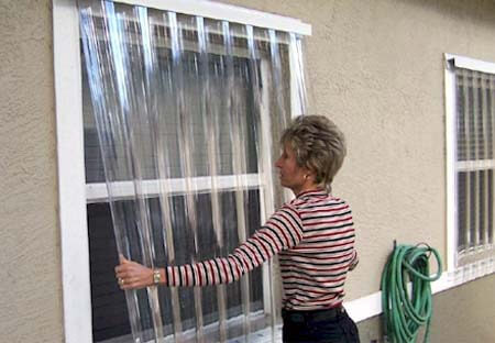 Tampa Clear Hurricane Shutters Panels, Hurricane Protection Products