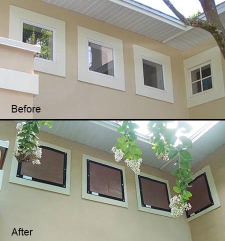 Tampa EZ-Screens, Wind Screens, Hurricane Protection Products
