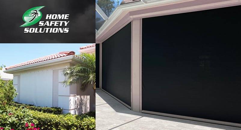 Fabric Wind Screen Panels Tampa Installs