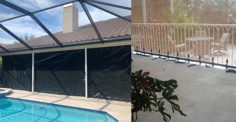 Tampa St Pete EZ Max Hurricane Screens