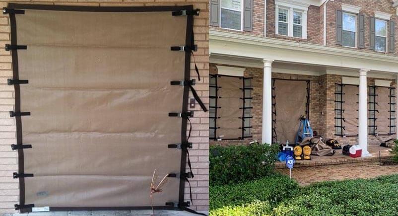 Pinellas County Home Hurricane Screen Installation