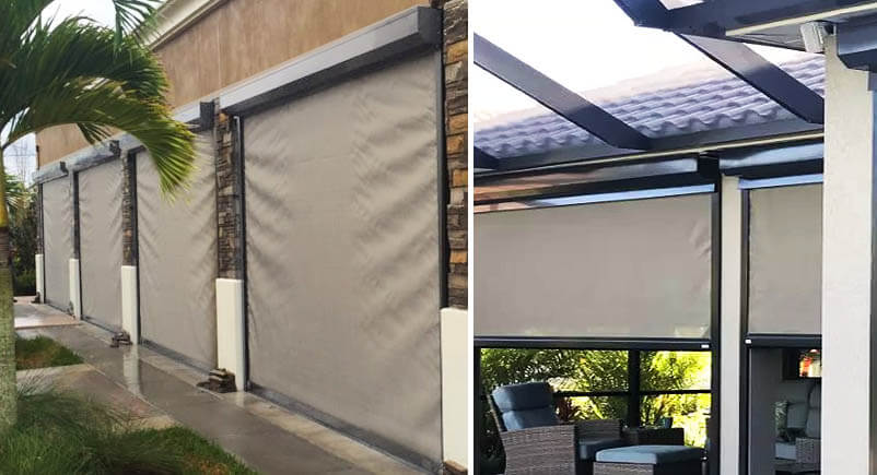 Professionally Installed Hurricane Screens