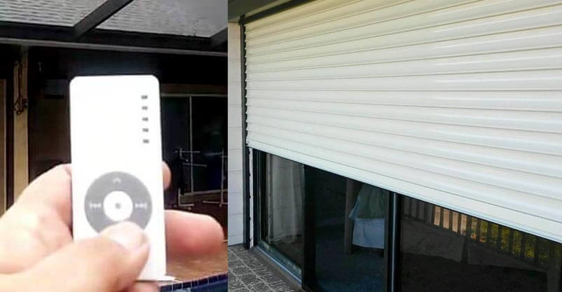 Remote Controlled Rolling Shutter Installations